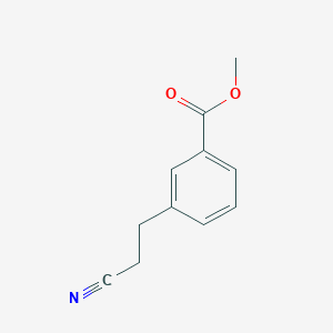 Methyl 3-(2-cyanoethyl)benzoate