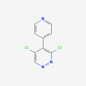 3,5-Dichloro-4-(pyridin-4-yl)pyridazine