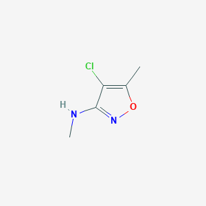3-Methylamino-4-chloro-5-methylisoxazole