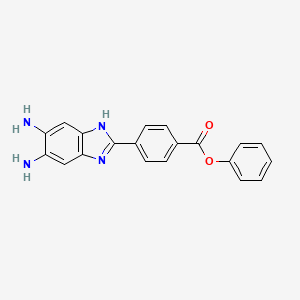 Phenyl 4-(5,6-diamino-1H-benzimidazol-2-yl)benzoate