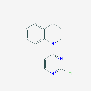 2-Chloro-4-(1,2,3,4-tetrahydroquinolin-1-yl)pyrimidine