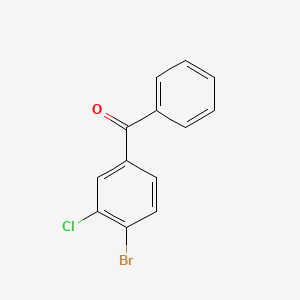 (4-Bromo-3-chlorophenyl)-phenylmethanone