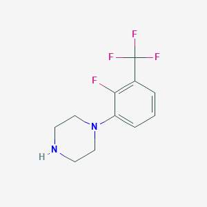 1-[2-Fluoro-3-(trifluoro-methyl)phenyl]piperazine