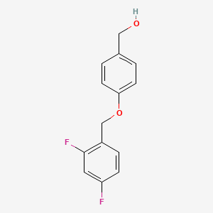 [4-(2,4-Difluoro-benzyloxy)phenyl]-methanol