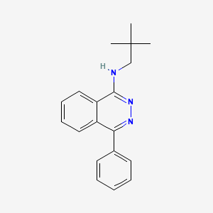 N-(2,2-Dimethylpropyl)-4-phenyl-1-phthalazinamine