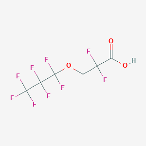 2,2-Difluoro-3-(heptafluoropropoxy)propanoic acid