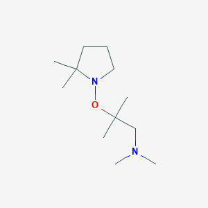 Pyrrolidine, 1-[2-(dimethylamino)-1,1-dimethylethoxy]-2,2-dimethyl-