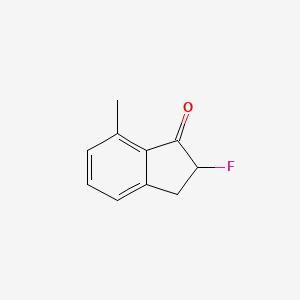 2-Fluoro-7-methyl-2,3-dihydro-1H-inden-1-one
