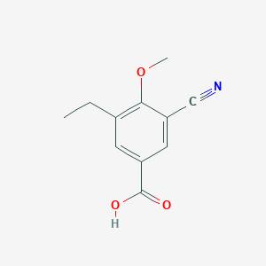 3-Cyano-5-ethyl-4-methoxybenzoic acid