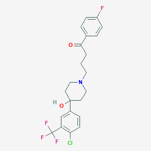 molecular formula C22H22ClF4NO2 B084544 Clofluperidol CAS No. 10457-91-7