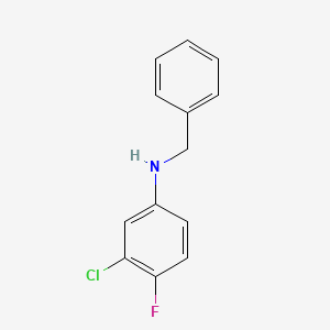 N-benzyl-3-chloro 4-fluoroaniline
