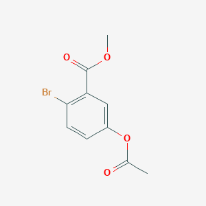 Methyl 5-acetoxy-2-bromobenzoate