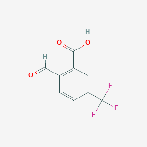 Benzoic acid, 2-formyl-5-(trifluoromethyl)-