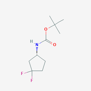 (R)-tert-butyl 3,3-difluorocyclopentylcarbamate