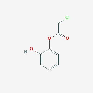 molecular formula C8H7ClO3 B8454505 1,2-Benzenediol, o-chloroacetyl- 