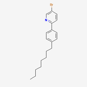 5-Bromo-2-(4-octylphenyl)pyridine
