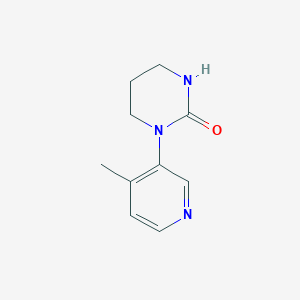 1-(4-Methyl-pyridin-3-yl)-tetrahydro-pyrimidin-2-one
