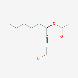 1-Bromo-4(S)-acetyloxy-2-nonyne