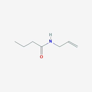 molecular formula C7H13NO B8455212 N-allyl butyramide 