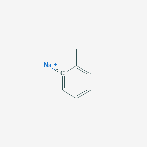 molecular formula C7H7Na B8455231 Sodium 2-methylbenzen-1-ide CAS No. 63846-51-5