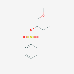 molecular formula C12H18O4S B8455271 1-Methoxybutan-2-yl 4-methylbenzenesulfonate 