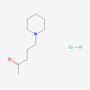 5-Piperidino-2-pentanone hydrochloride