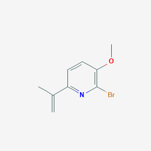 2-Bromo-6-isopropenyl-3-methoxypyridine