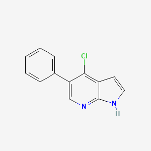 4-chloro-5-phenyl-1H-pyrrolo[2,3-b]pyridine