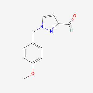 1-(4-methoxy-benzyl)-1H-pyrazole-3-carbaldehyde