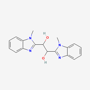 1,2-Bis(1-methyl-1H-benzo[d]imidazol-2-yl)ethane-1,2-diol