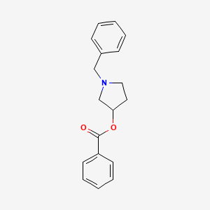 N-benzyl-3-benzoyloxypyrrolidine