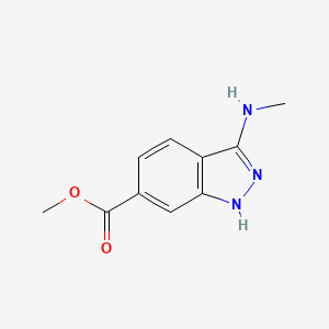 methyl 3-(methylamino)-1H-indazole-6-carboxylate