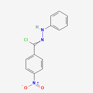 4-nitro-N-phenylbenzenecarbohydrazonoyl chloride