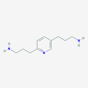 3-[5-(3-Aminopropyl)pyridin-2-yl]propylamine