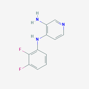 N4-(2,3-difluorophenyl)pyridine-3,4-diamine