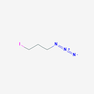 molecular formula C3H6IN3 B8455560 1-Azido-3-iodopropane 