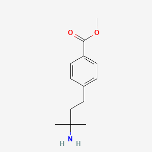 4-(3-Amino-3-methylbutyl)phenyl acetate