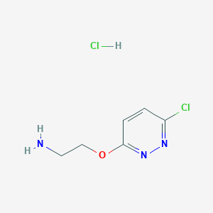 3-(2-Aminoethoxy)-6-chloropyridazine hydrochloride