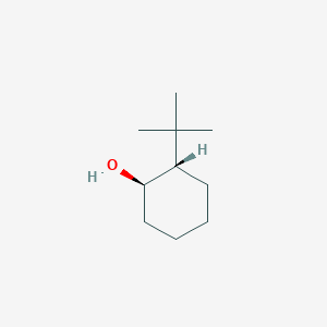 molecular formula C10H20O B084560 Cyclohexanol, 2-(1,1-dimethylethyl)-, (1S,2R)- CAS No. 13492-07-4