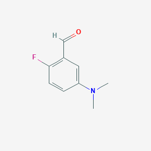 5-Dimethylamino-2-fluorobenzaldehyde