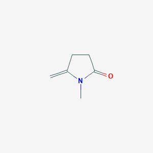 molecular formula C6H9NO B8456101 5-methylene-N-methyl-2-pyrrolidone 