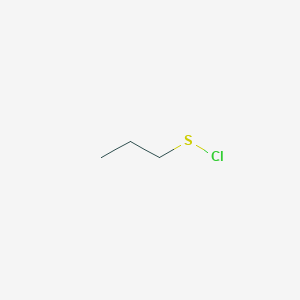 molecular formula C3H7ClS B8456481 Propyl sulfenyl chloride 
