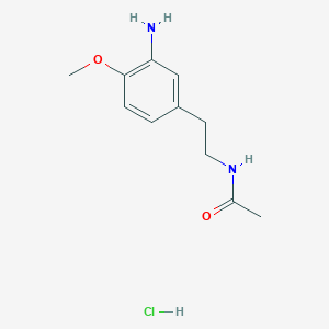N-(3-Amino-4-methoxyphenethyl)acetamide hydrochloride
