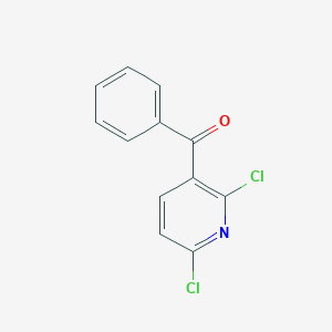 molecular formula C12H7Cl2NO B8456923 3-Benzoyl-2,6-dichloropyridine 