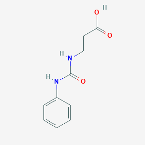 3-[(Anilinocarbonyl)amino]propanoic acid