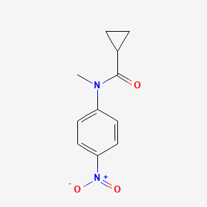 N-methyl-N-(4-nitrophenyl)cyclopropanecarboxamide