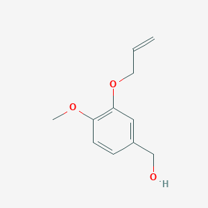 molecular formula C11H14O3 B8457211 3-Allyloxy-4-methoxybenzyl Alcohol 