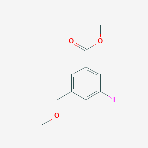 Methyl 3-(methoxymethyl)-5-iodobenzoate