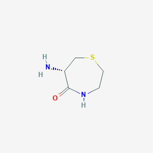 (6S)-6-aminotetrahydro-1,4-thiazepin-5(2H)-one