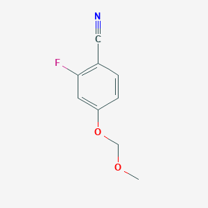 2-Fluoro-4-(methoxymethoxy)-benzonitrile